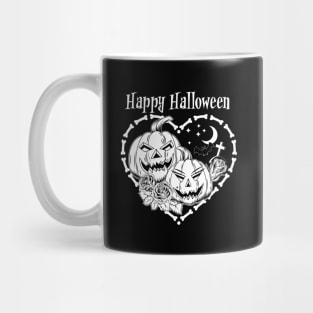 Halloween love couple Mug